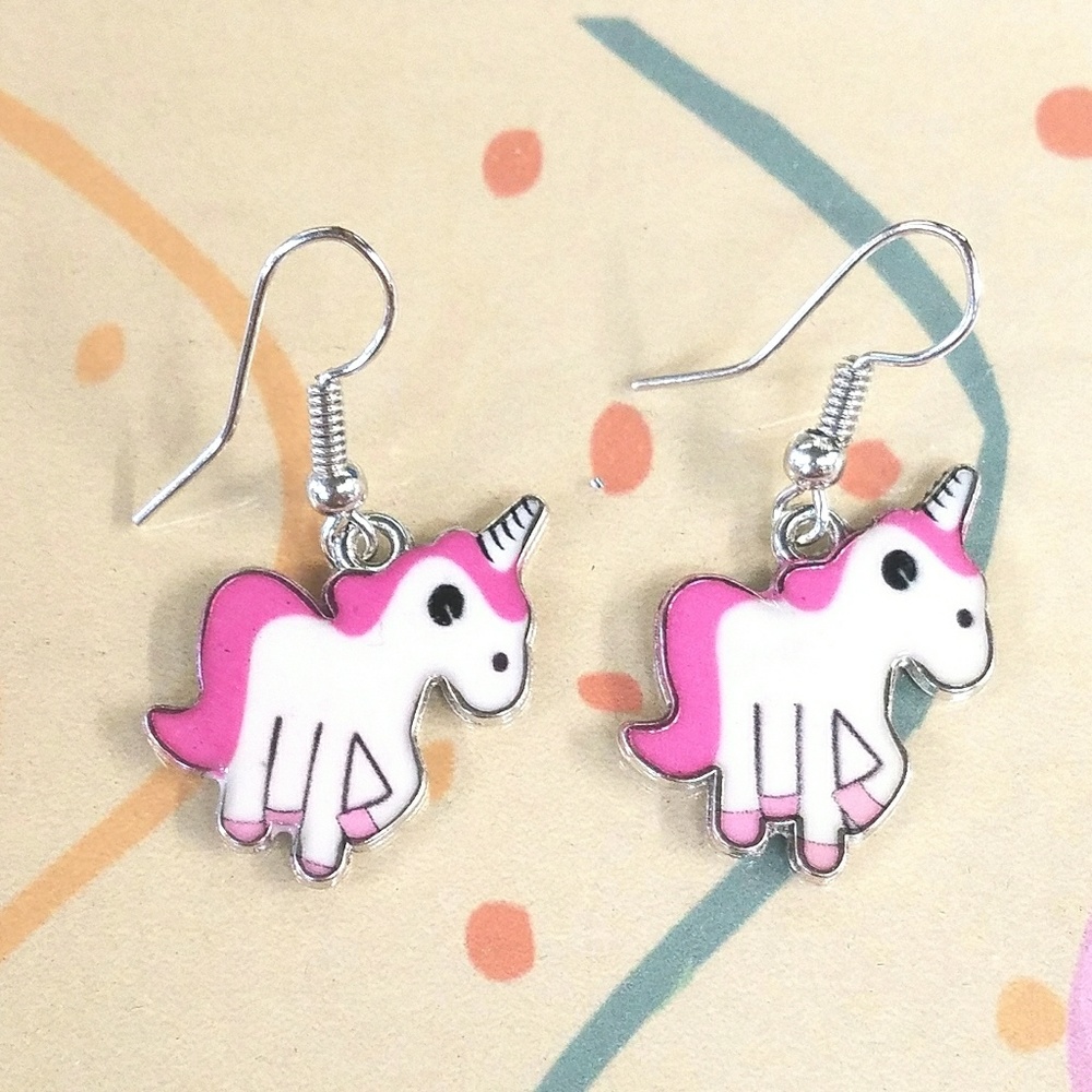 Cute Unicorn earrings New